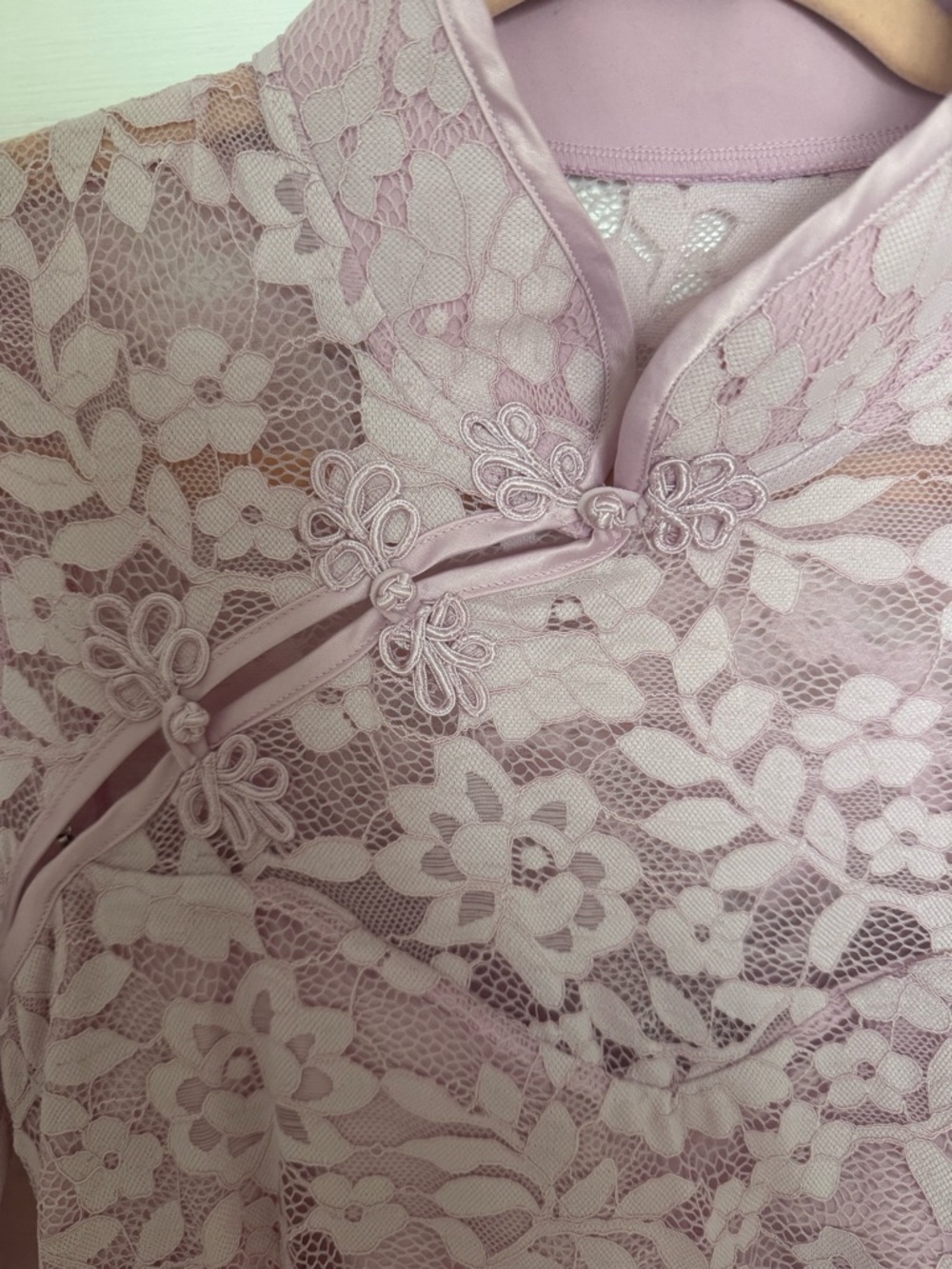 POPFLEX Mandarin Collar Festival Dress - Bon Bon Pink - Picture 10 of 12